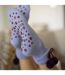 1 Pair Ladies Wool Mix Slipper Socks with Pom Pom - Warm Soft Cosy Comfort-3