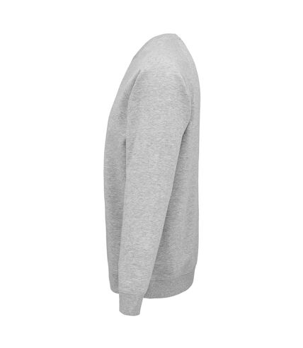 SOLS Unisex Adult Space Raglan Sweatshirt (Gray Marl) - UTPC4314