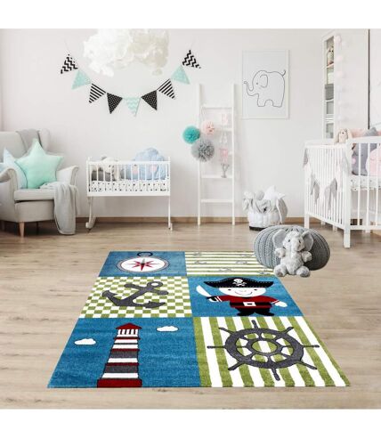 Tapis enfant tissé KID PIRATE