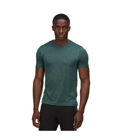 Regatta Mens Fingal Edition Marl T-Shirt (Pacific Green)