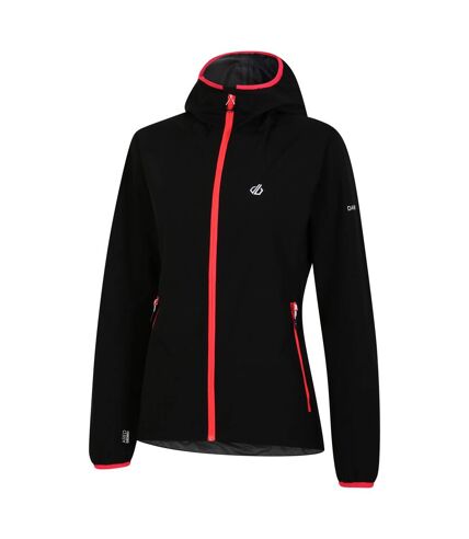 Womens/ladies mountain series lite contrast jacket black Dare 2B