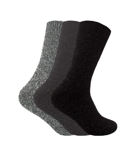 3 Paires Chaussettes de Randonnée Homme Thermiques