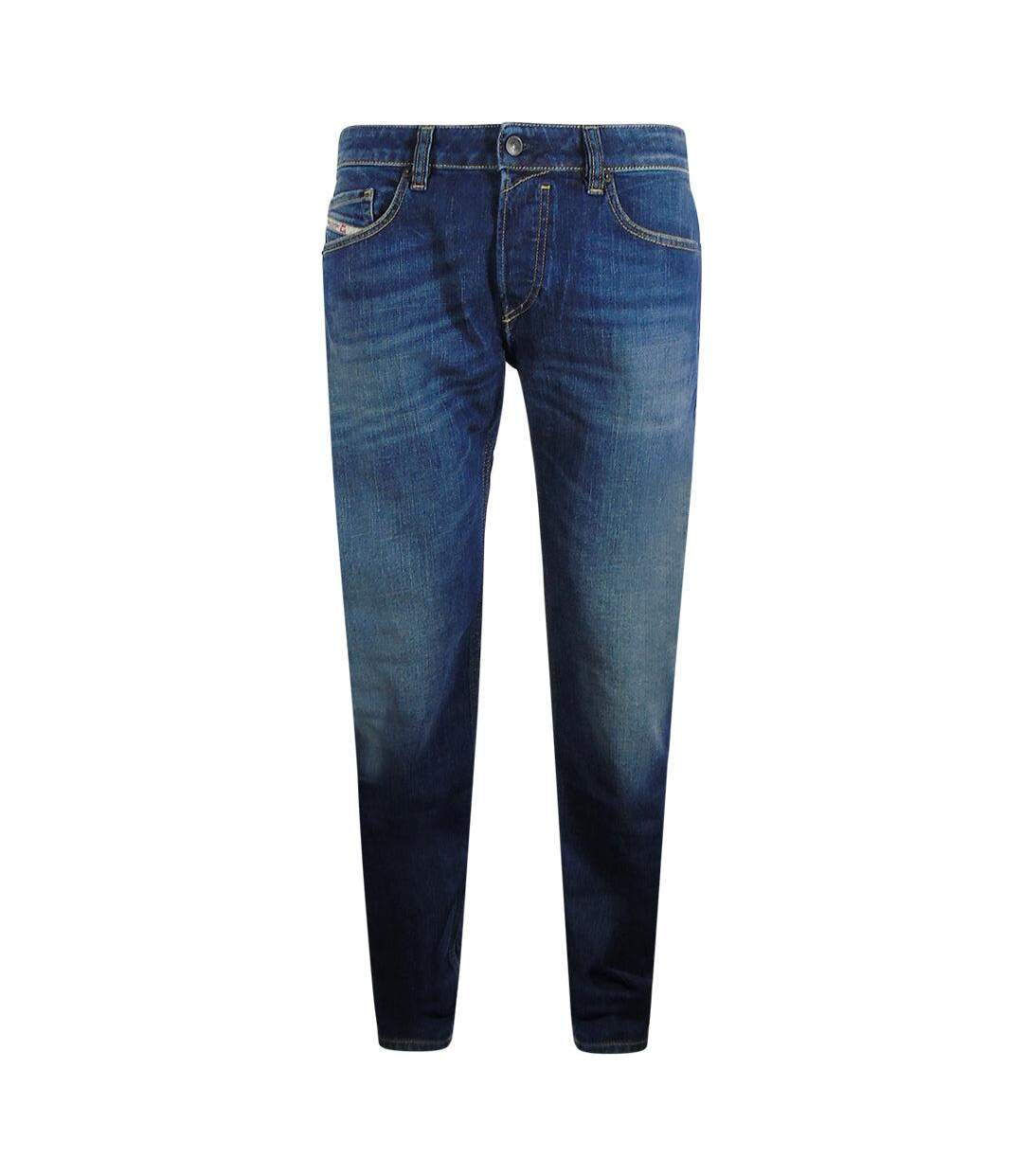Jean Safado-x Homme Bleu Foncé Diesel-1