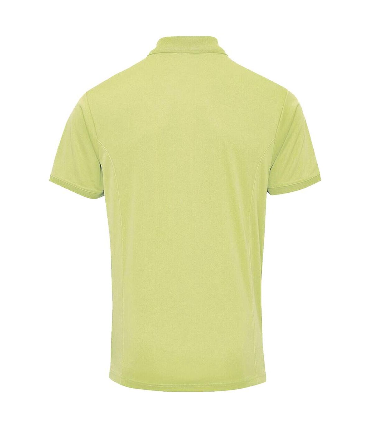 Premier Mens Coolchecker Pique Short Sleeve Polo T-Shirt (Red)