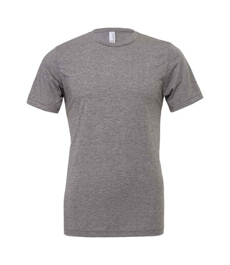 T-shirt manches courtes unisexe gris Bella + Canvas Bella + Canvas