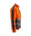 Veste Polaire Safe Supreme Homme Orange Fluo Anthracite Foncé Mascot-3