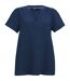 Womens/ladies Selen Short-sleeved Shirt Navy Blue Regatta-1