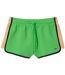 Womens/ladies Cotton Panelled Shorts Green Lacoste-2