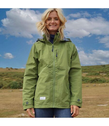 Veste Imperméable Femme Vert De Gris Lazy Jacks