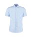 Kustom Kit Mens Premium Non Iron Short Sleeve Shirt (Light Blue)