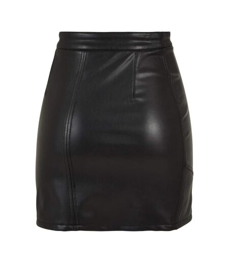 Jupe Motif/style Motard Femme Noir Urban Classics