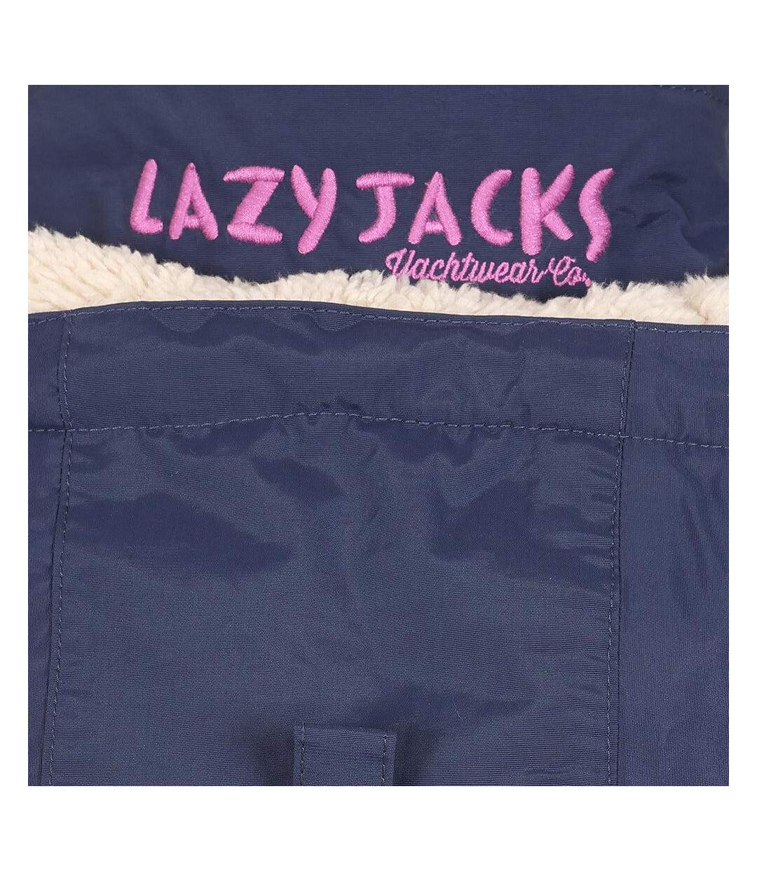 Veste Imperméable Femme Lilas Foncé Lazy Jacks-4