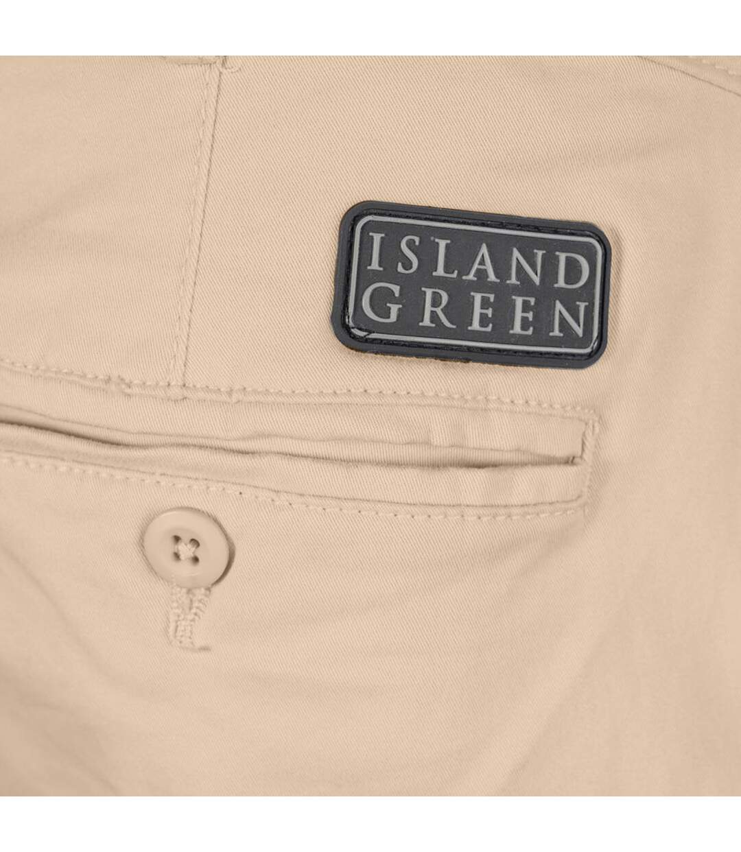 Pantalon homme beige gris Island Green