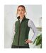 Premier Womens/Ladies Artisan Fleece Vest (Moss Green/Brown) - UTPC4671