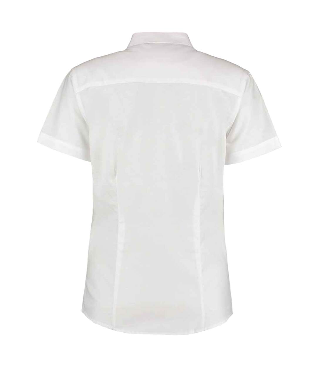 Chemisier Manches Courtes Femme Blanc Kustom Kit-2