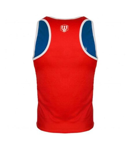 Débardeur De Boxe Adulte 2xs Rouge Masters