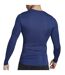 T-shirt Manches Longues Techfit Homme Bleu Marine Adidas-4