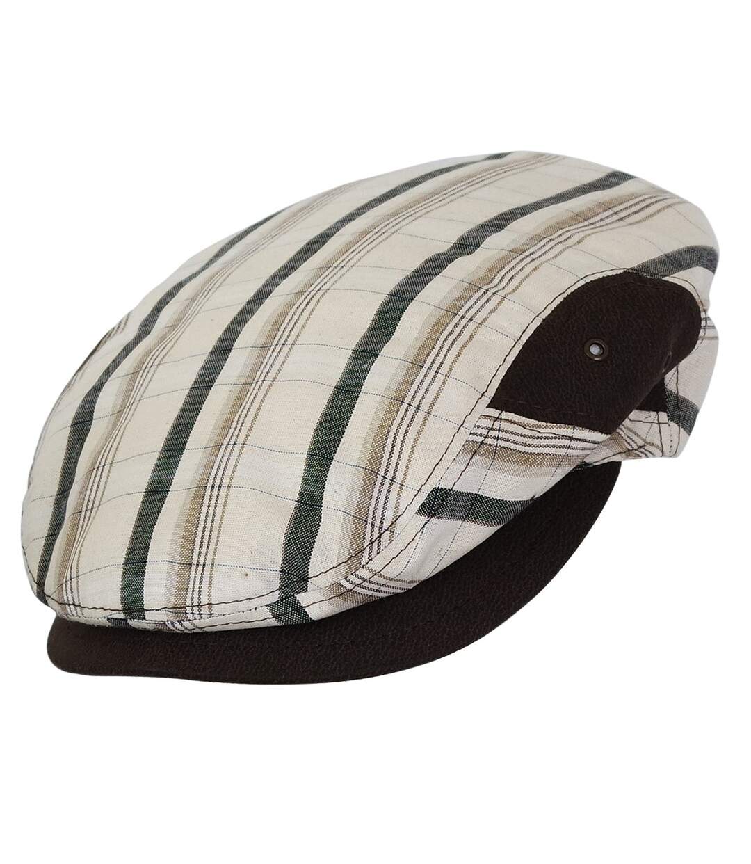 Casquette coton patchwork-1