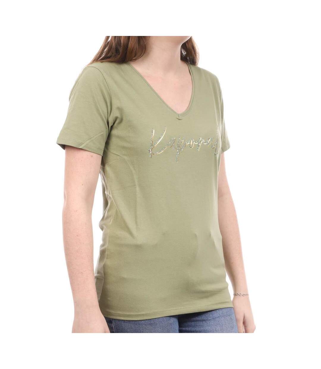 T-shirt Vert femme Kaporal KOLETH - S-1