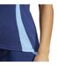 Polo Manches Courtes Tiro Femme Bleu Marine Foncé Adidas-4