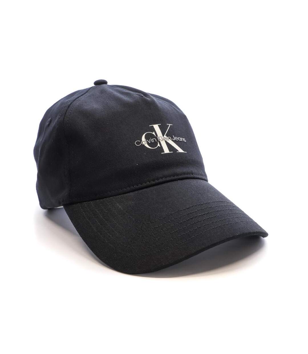 Casquette noire femme calvin klein jeans printed monologo - taille unique-2