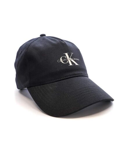 Casquette noire femme calvin klein jeans printed monologo - taille unique