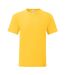 T-shirt manches courtes iconic homme tournesol Fruit of the Loom Fruit of the Loom