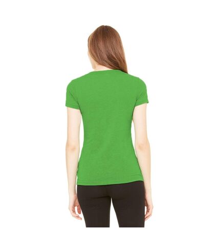Bella Ladies/Womens Triblend Crew Neck T-Shirt (Green Triblend) - UTBC161