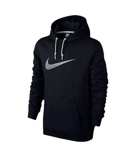 Sweat À Capuche Motif/style Swoosh Homme Noir Nike