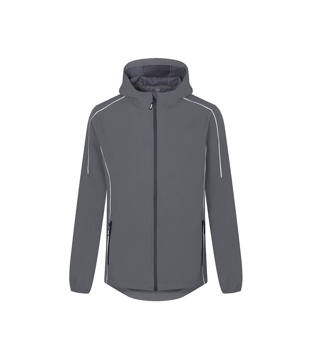 Veste Softshell Homme Gris Acier Promodoro-1