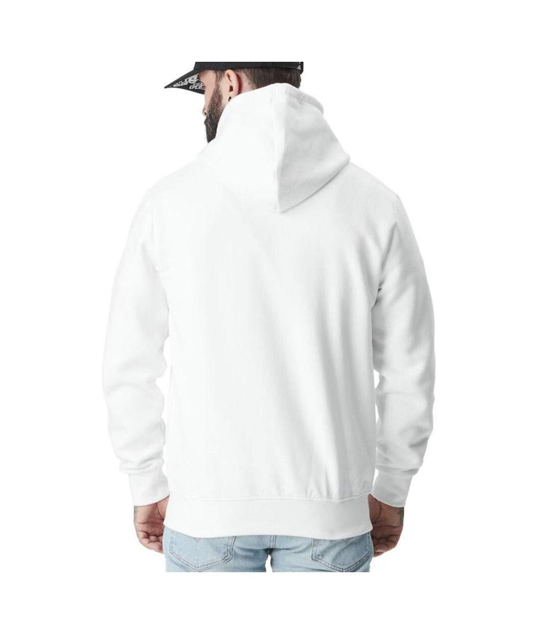 Sweat zippé blanc homme von dutch slign-2