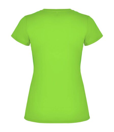T-shirt Montecarlo Femme Vert Citron Roly Sport