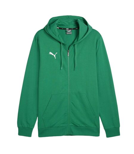 Sweat À Capuche Team Goal Homme Vert Puma
