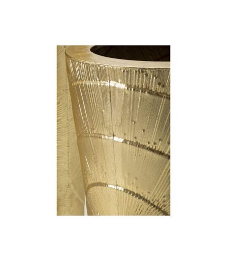 Lot de 3 Vases en Métal Goldely 114cm Or