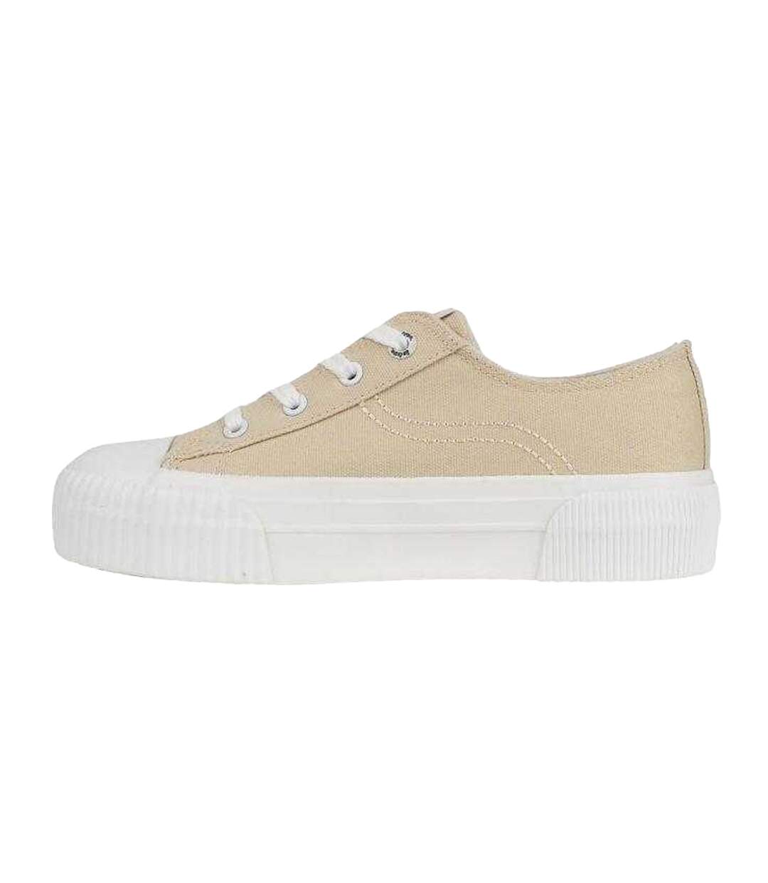 Baskets Femme Beige Lee Cooper-3