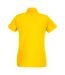 Fruit Of The Loom Ladies Lady-Fit Premium Short Sleeve Polo Shirt (Sunflower)