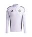 Haut De Survêtement Motif/style Manchester United Fc Homme Violet Noir Adidas-2