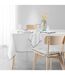 Nappe en Coton Mistraline 140x240cm Blanc-3