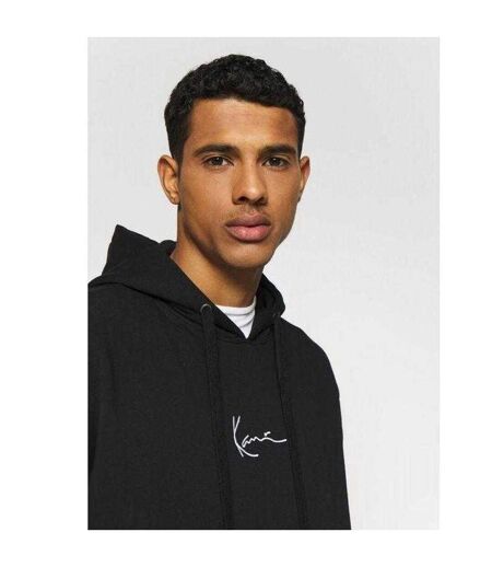Sweat À Capuche Motif/style Signature Homme Noir Karl Kani