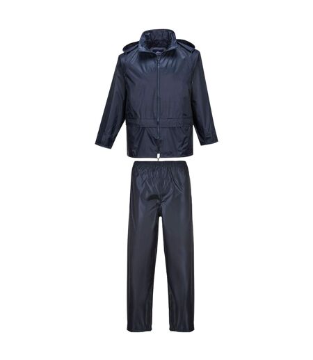 Combinaison de pluie 2 pièces essentials homme bleu marine Portwest