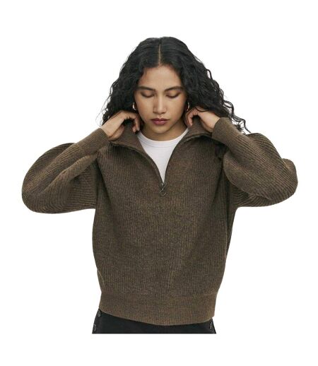 Sweat Manches Longues Maddy Femme Taupe Finery