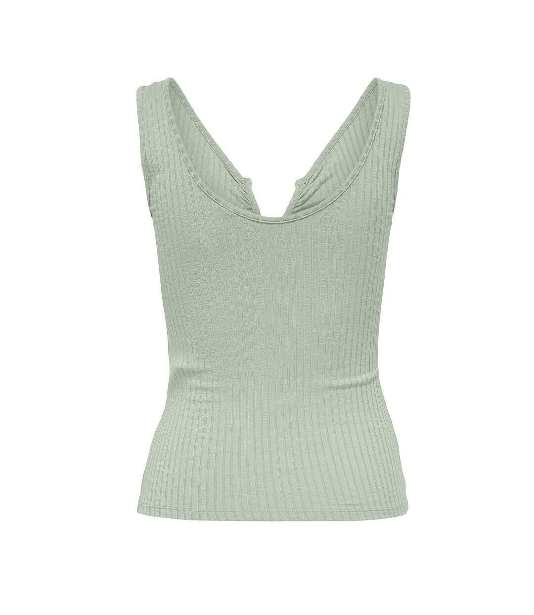 Débardeur vert clair femme jdy fransiska-2