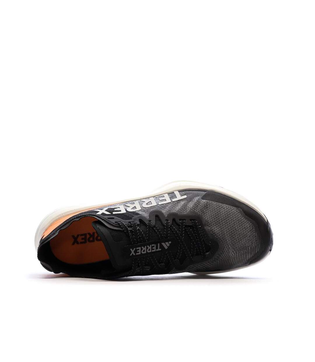 Chaussures de running noires/roses homme adidas agravic speed-4