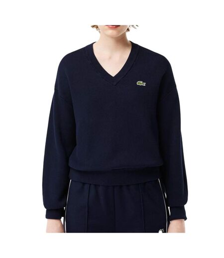 Pull  Marine Femme Lacoste Organic - 32