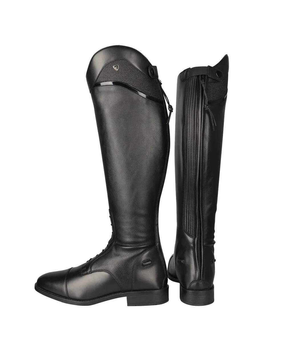 Bottes Hautes D´équitation Atrani Adulte Noir Hy-2