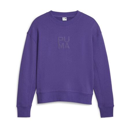 Sweat Violet Femme Puma Infuse Crew - L