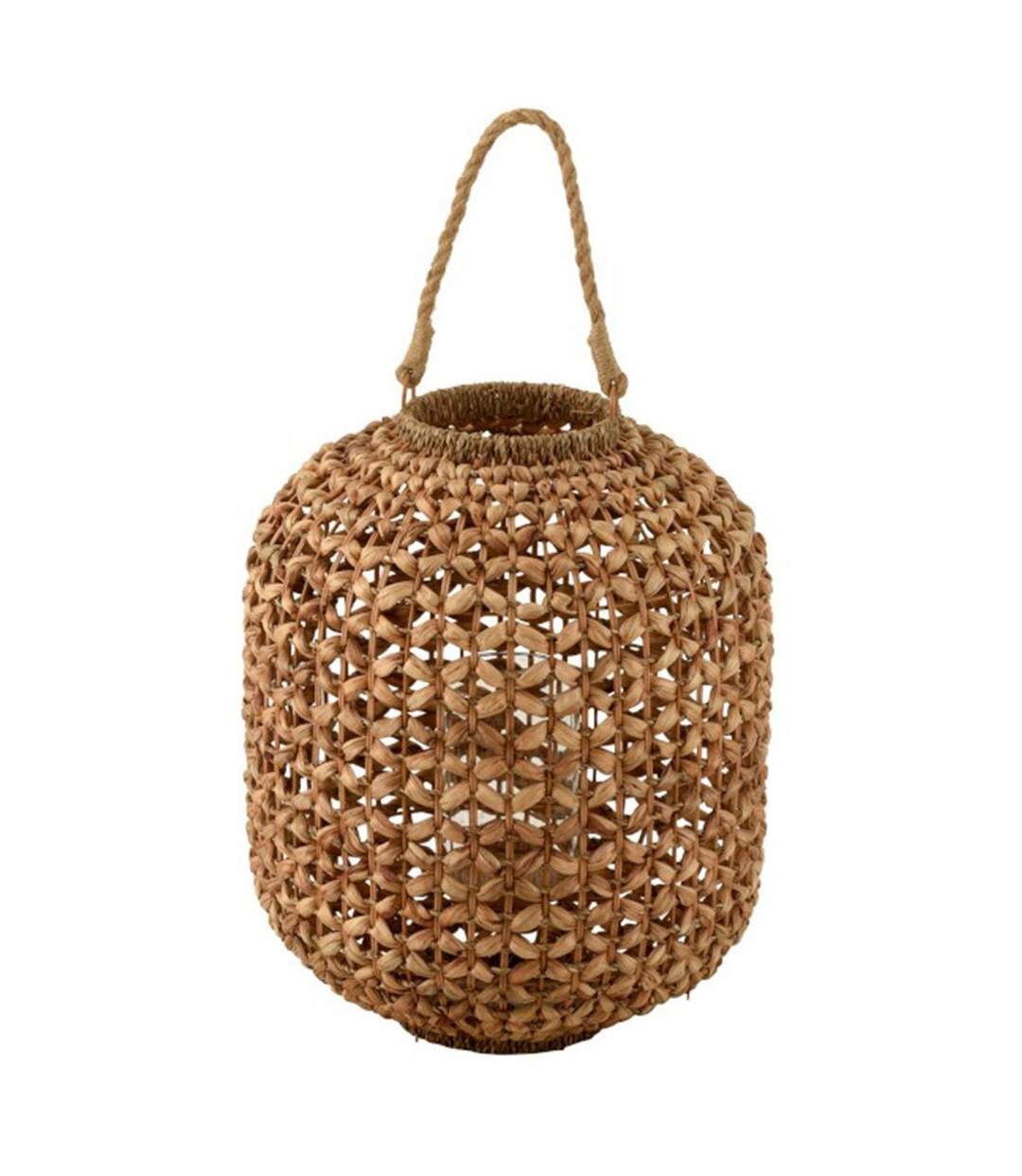 Lanterne Ronde Déco Lena 45cm Naturel-1