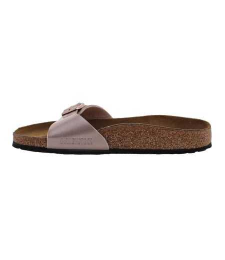 Claquettes Madrid Femme Marron Beige Birkenstock
