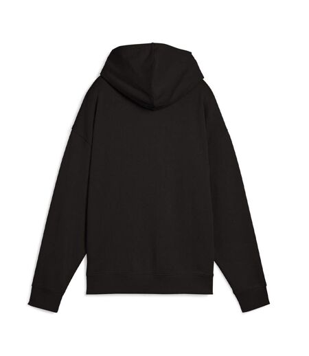 Sweat capuche noir femme puma elevated comfort