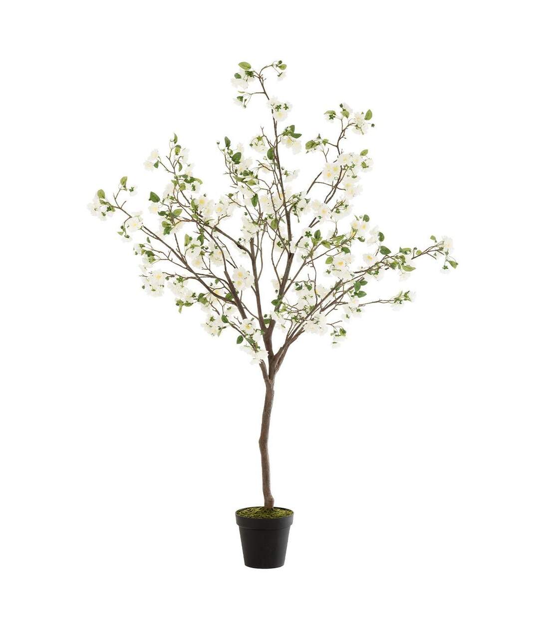 Arbre en Fleurs Déco Printemps 190cm Blanc-1